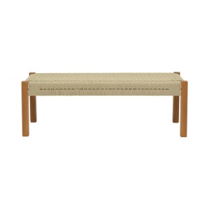 pak-340-000012-2 ΠΑΓΚΑΚΙ UMA PAKOWORLD TEAK ΞΥΛΟ ΚΑΙ ΣΧΟΙΝΙ ΣΕ ΦΥΣΙΚΗ ΑΠΟΧΡΩΣΗ 120X45X40ΕΚ