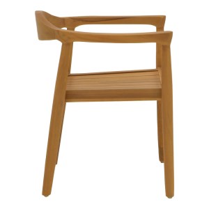 pak-340-000021-2 ΠΟΛΥΘΡΟΝΑ GANNY PAKOWORLD TEAK ΞΥΛΟ ΣΕ ΦΥΣΙΚΗ ΑΠΟΧΡΩΣΗ 59X56X71ΕΚ