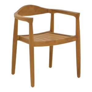pak-340-000021 ΠΟΛΥΘΡΟΝΑ GANNY PAKOWORLD TEAK ΞΥΛΟ ΣΕ ΦΥΣΙΚΗ ΑΠΟΧΡΩΣΗ 59X56X71ΕΚ