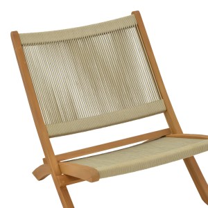 pak-340-000024-4 ΚΑΡΕΚΛΑ SEEAL PAKOWORLD TEAK ΞΥΛΟ ΚΑΙ ΣΧΟΙΝΙ ΣΕ ΦΥΣΚΗ ΑΠΟΧΡΩΣΗ 61X76X72ΕΚ