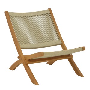 pak-340-000024 ΚΑΡΕΚΛΑ SEEAL PAKOWORLD TEAK ΞΥΛΟ ΚΑΙ ΣΧΟΙΝΙ ΣΕ ΦΥΣΚΗ ΑΠΟΧΡΩΣΗ 61X76X72ΕΚ