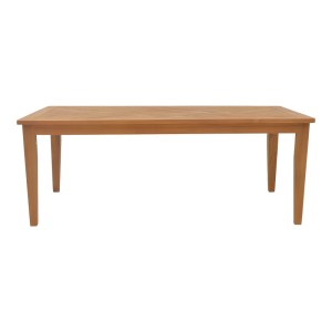 pak-340-000035-5 ΤΡΑΠΕΖΑΡΙΑ ΣΕΤ 7ΤΕΜ. GANNY-MADY PAKOWORLD TEAK ΞΥΛΟ ΣΕ ΦΥΣΙΚΗ ΑΠΟΧΡΩΣΗ 200X100X75ΕΚ