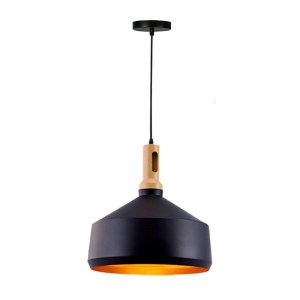 pak-342-000034 ΦΩΤΙΣΤΙΚΟ ΟΡΟΦΗΣ DENVEL I PAKOWORLD ΜΑΥΡΟ-ΧΡΥΣΟ ΜΕΤΑΛΛΟ Φ35X22ΕΚ