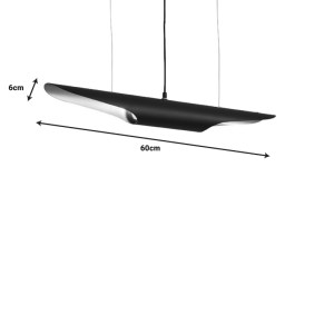 pak-342-000039-1 ΦΩΤΙΣΤΙΚΟ ΟΡΟΦΗΣ GIKLINE PAKOWORLD ΜΑΥΡΟ-ΧΡΥΣΟ ΜΕΤΑΛΛΟ Φ60X6ΕΚ