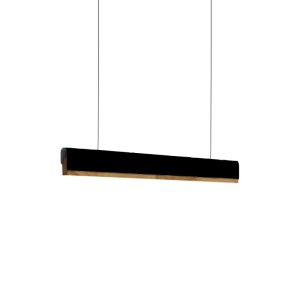 pak-342-000059 ΦΩΤΙΣΤΙΚΟ ΟΡΟΦΗΣ RAFMOLE PAKOWORLD LED ΜΑΥΡΟ ΜΕΤΑΛΛΟ-ΞΥΛΟ 120X7.5ΕΚ