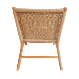 pak-343-000003-4 ΠΟΛΥΘΡΟΝΑ CROSY PAKOWORLD TEAK ΞΥΛΟ ΣΕ ΦΥΣΙΚΗ ΑΠΟΧΡΩΣΗ 71X81X75ΕΚ