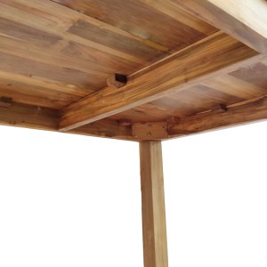 pak-343-000015-4 ΤΡΑΠΕΖΙ WOOLY PAKOWORLD TEAK ΞΥΛΟ ΣΕ ΦΥΣΙΚΗ ΑΠΟΧΡΩΣΗ 220X90X75ΕΚ