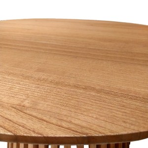 pak-343-000022-2 ΤΡΑΠΕΖΙ KENDA PAKOWORLD MINDI ΞΥΛΟ ΣΕ ΦΥΣΙΚΗ ΑΠΟΧΡΩΣΗ Φ100X45ΕΚ