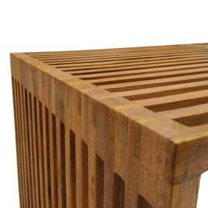 pak-343-000025-3 ΤΡΑΠΕΖΙ MARLIN PAKOWORLD TEAK ΞΥΛΟ ΣΕ ΦΥΣΙΚΗ ΑΠΟΧΡΩΣΗ 100X50X45ΕΚ