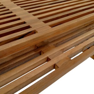 pak-343-000027-6 ΤΡΑΠΕΖΙ TINNIE PAKOWORLD ΣΕΤ 2ΤΕΜ TEAK ΞΥΛΟ ΣΕ ΦΥΣΙΚΗ ΑΠΟΧΡΩΣΗ