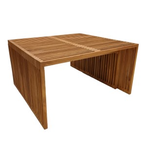 pak-343-000028-1 ΤΡΑΠΕΖΙ TINNIE PAKOWORLD ΣΕΤ 2ΤΕΜ TEAK ΞΥΛΟ ΣΕ ΦΥΣΙΚΗ ΑΠΟΧΡΩΣΗ