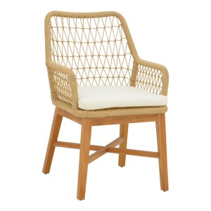 pak-343-000045-1 ΤΡΑΠΕΖΑΡΙΑ 7ΤΕΜ ELAIZA-WOOLY PAKOWORLD TEAK ΞΥΛΟ ΣΕ ΦΥΣΙΚΗ-ΜΠΕΖ ΑΠΟΧΡΩΣΗ 220X90X75ΕΚ