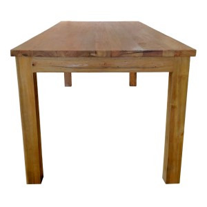 pak-343-000045-5 ΤΡΑΠΕΖΑΡΙΑ 7ΤΕΜ ELAIZA-WOOLY PAKOWORLD TEAK ΞΥΛΟ ΣΕ ΦΥΣΙΚΗ-ΜΠΕΖ ΑΠΟΧΡΩΣΗ 220X90X75ΕΚ