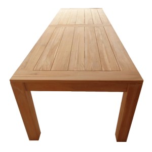 pak-343-000046-5 ΤΡΑΠΕΖΑΡΙΑ 7ΤΕΜ ELAIZA-PABLO PAKOWORLD TEAK ΞΥΛΟ ΣΕ ΦΥΣΙΚΗ-ΜΠΕΖ ΑΠΟΧΡΩΣΗ 240X100X76ΕΚ