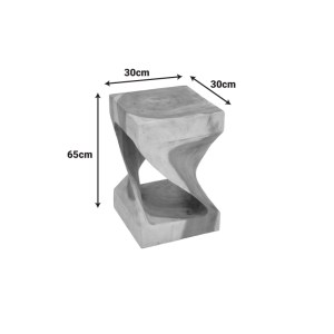 pak-343-000083-3 ΒΟΗΘΗΤΙΚΟ ΤΡΑΠΕΖΙ HOURIAN PAKOWORLD SUAR ΞΥΛΟ ΣΕ ΦΥΣΙΚΗ ΑΠΟΧΡΩΣΗ 30X30X65ΕΚ