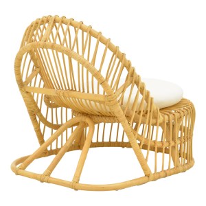 pak-343-000095-1 ΠΟΛΥΘΡΟΝΑ TROMSO PAAKOWORLD PE RATTAN ΣΕ ΦΥΣΙΚΗ ΑΠΟΧΡΩΣΗ ΜΕ ΕΚΡΟΥ ΧΡΩΜΑ ΜΑΞΙΛΑΡΙ 80X85X98ΕΚ