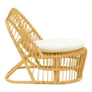 pak-343-000095-2 ΠΟΛΥΘΡΟΝΑ TROMSO PAAKOWORLD PE RATTAN ΣΕ ΦΥΣΙΚΗ ΑΠΟΧΡΩΣΗ ΜΕ ΕΚΡΟΥ ΧΡΩΜΑ ΜΑΞΙΛΑΡΙ 80X85X98ΕΚ
