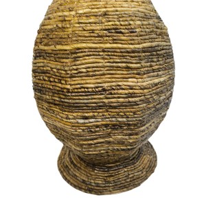 pak-343-000096-2 ΔΙΑΚΟΣΜΗΤΙΚΟ ΒΑΖΟ STRAIL INART BANANA ROPE ΣΕ ΦΥΣΙΚΗ ΑΠΟΧΡΩΣΗ Φ40X100ΕΚ