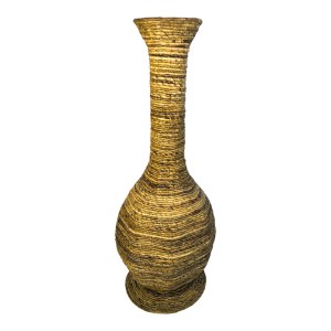 pak-343-000096 ΔΙΑΚΟΣΜΗΤΙΚΟ ΒΑΖΟ STRAIL INART BANANA ROPE ΣΕ ΦΥΣΙΚΗ ΑΠΟΧΡΩΣΗ Φ40X100ΕΚ