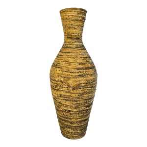 pak-343-000097 ΔΙΑΚΟΣΜΗΤΙΚΟ ΒΑΖΟ LERPON INART BANANA ROPE ΣΕ ΦΥΣΙΚΗ ΑΠΟΧΡΩΣΗ Φ40X100ΕΚ