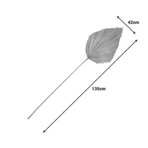 pak-343-000115-2 ΔΙΑΚΟΣΜΗΤΙΚΟ ΦΥΛΛΟ WALSY INART PALM LEAF ΣΕ ΦΥΣΙΚΗ ΑΠΟΧΡΩΣΗ Υ135 ΕΚ