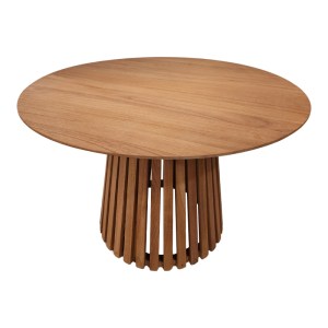 pak-343-000116-1 ΤΡΑΠΕΖΙ KENDA Ι PAKOWORLD MINDI ΞΥΛΟ ΣΕ ΦΥΣΙΚΗ ΑΠΟΧΡΩΣΗ Φ120X75ΕΚ