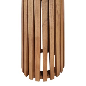 pak-343-000117-3 ΤΡΑΠΕΖΙ KENDA I PAKOWORLD MINDI ΞΥΛΟ ΣΕ ΦΥΣΙΚΗ ΑΠΟΧΡΩΣΗ Φ80X75ΕΚ