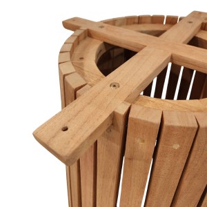 pak-343-000118-2 ΒΑΣΗ ΤΡΑΠΕΖΙΟΥ ΕΣΩΤΕΡΙΚΟΥ ΧΩΡΟΥ GALY I PAKOWORLD MINDI ΞΥΛΟ ΣΕ ΦΥΣΙΚΗ ΑΠΟΧΡΩΣΗ Φ60X75ΕΚ