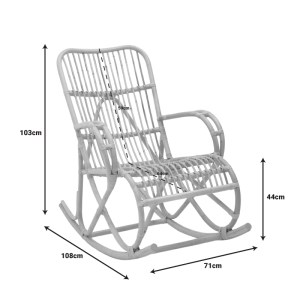 pak-344-000004-7 ΚΟΥΝΙΣΤΗ ΠΟΛΥΘΡΟΝΑ CORMENY PAKOWORLD RATTAN PE ΣΕ ΦΥΣΙΚΗ ΑΠΟΧΡΩΣΗ 108X71X103ΕΚ