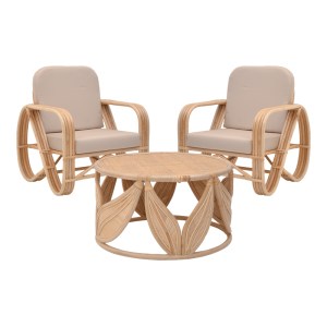 pak-344-000014 ΣΑΛΟΝΙ RELMINE-SIDERTY PAKOWORLD ΣΕΤ 3ΤΕΜ RATTAN ΣΕ ΦΥΣΙΚΗ ΑΠΟΧΡΩΣΗ