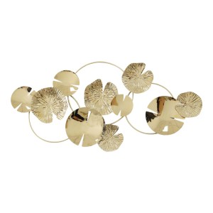 pak-345-000020 ΔΙΑΚΟΣΜΗΤΙΚΟ ΤΟΙΧΟΥ LACY INART ΜΕΤΑΛΛΟ ΣΕ ΧΡΥΣΗ ΑΠΟΧΡΩΣΗ 118X57X5ΕΚ