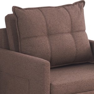 pak-347-000007-3 ΚΑΝΑΠΕΣ-ΚΡΕΒΑΤΙ BARZENE PAKOWORLD ΚΑΦΕ ΥΦΑΣΜΑ 96X83X75ΕΚ