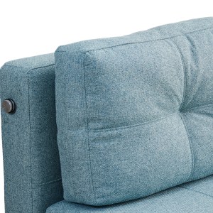 pak-347-000018-3 ΚΑΝΑΠΕΣ-ΚΡΕΒΑΤΙ HAFRENE PAKOWORLD ΥΦΑΣΜΑ ΣΕ ΠΕΤΡΟΛ ΑΠΟΧΡΩΣΗ 151X94X71ΕΚ