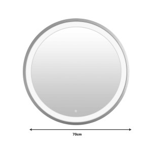 pak-349-000005-3 ΚΑΘΡΕΠΤΗΣ LED STARLI INART ΣΕ ΜΠΡΟΝΖΕ ΑΠΟΧΡΩΣΗ Φ70X5.5ΕΚ