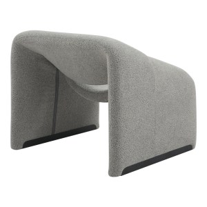 pak-350-000013-1 ΠΟΛΥΘΡΟΝΑ CLOUS PAKOWORLD ΜΠΟΥΚΛΕ ΥΦΑΣΜΑ ΣΕ ΑΝΟΙΧΤΗ ΓΚΡΙ ΑΠΟΧΡΩΣΗ 86X77X73.5ΕΚ