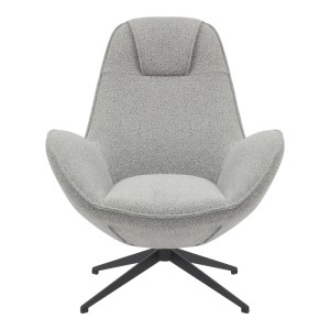 pak-350-000023-3 ΠΟΛΥΘΡΟΝΑ ΠΕΡΙΣΤΡΕΦΟΜΕΝΗ FLAGO PAKOWORLD ΜΠΟΥΚΛΕ ΥΦΑΣΜΑ ΣΕ ΑΝΟΙΧΤΗ ΓΚΡΙ ΑΠΟΧΡΩΣΗ 85X88X103.5ΕΚ