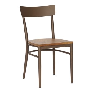 pak-350-000031 ΚΑΡΕΚΛΑ ZERCA PAKOWORLD ΣΚΕΛΕΤΟΣ ΚΑΦΕ ΜΕΤΑΛΛΟ ΜΕ RUBBERWOOD ΣΕ ΦΥΣΙΚΗ ΑΠΟΧΡΩΣΗ 49X44X82ΕΚ