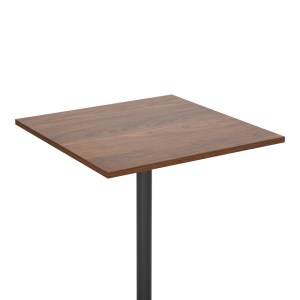 pak-350-000036-4 ΤΡΑΠΕΖΙ NEROBIAN PAKOWORLD MDF ΣΕ ΚΑΡΥΔΙ ΑΠΟΧΡΩΣΗ 60X60X75ΕΚ
