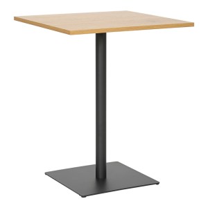pak-350-000038 ΤΡΑΠΕΖΙ NEROBIAN PAKOWORLD MDF ΣΕ SONOMA ΑΠΟΧΡΩΣΗ 60X60X75ΕΚ
