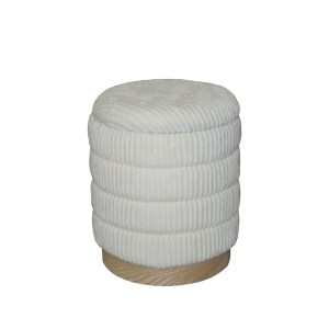 pak-353-000006-2 ΣΚΑΜΠΟ PANCE INART ΣΕΤ 2 ΤΕΜ ΜΠΟΥΚΛΕ ΥΦΑΣΜΑ ΣΕ ΜΠΕΖ ΚΑΙ ΛΕΥΚΗ ΑΠΟΧΡΩΣΗ
