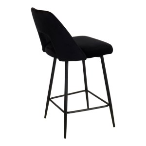 pak-357-000003-2 ΣΚΑΜΠΟ ΜΠΑΡ MURDE PAKOWORLD ΜΑΥΡΟ ΒΕΛΟΥΔΟ ΥΦΑΣΜΑ ΚΑΙ ΜΕΤΑΛΛΙΚΑ ΠΟΔΙΑ ΣΕ ΜΑΥΡΗ ΑΠΟΧΡΩΣΗ 47X52X96ΕΚ