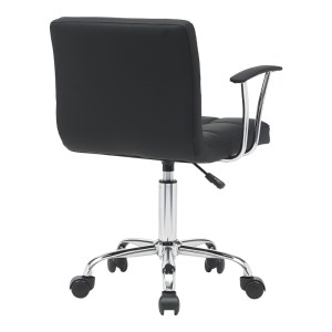 pak-360-000007-1 ΚΑΡΕΚΛΑ ΓΡΑΦΕΙΟΥ BULECO PAKOWORLD PU ΣΕ ΜΑΥΡΗ ΑΠΟΧΡΩΣΗ 56X46X74-86ΕΚ