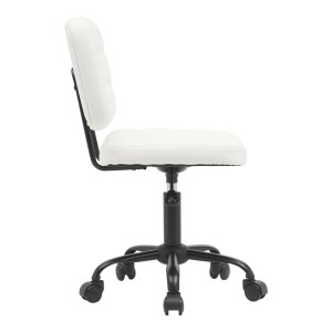 pak-360-000010-2 ΚΑΡΕΚΛΑ ΓΡΑΦΕΙΟΥ SEDIA PAKOWORLD PU ΣΕ ΛΕΥΚΗ ΑΠΟΧΡΩΣΗ 50X50X75-85ΕΚ