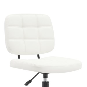 pak-360-000010-5 ΚΑΡΕΚΛΑ ΓΡΑΦΕΙΟΥ SEDIA PAKOWORLD PU ΣΕ ΛΕΥΚΗ ΑΠΟΧΡΩΣΗ 50X50X75-85ΕΚ