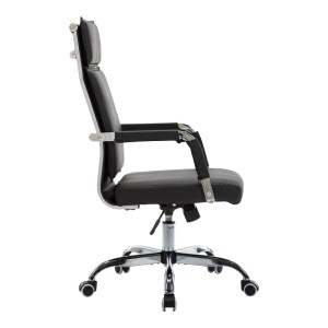 pak-360-000029-2 ΚΑΡΕΚΛΑ ΓΡΑΦΕΙΟΥ ΔΙΕΥΘΥΝΤΗ MAVEL PAKOWORLD PU ΜΑΥΡO 55X62X100-110ΕΚ