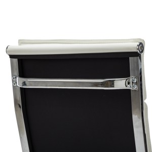 pak-360-000030-7 ΚΑΡΕΚΛΑ ΓΡΑΦΕΙΟΥ ΔΙΕΥΘΥΝΤΗ MAVEL PAKOWORLD PU ΛΕΥΚΟ 55X62X100-110ΕΚ