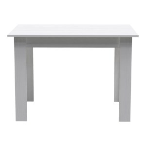 pak-361-000001-1 ΤΡΑΠΕΖΙ MANKA PAKOWORLD ΣΕ ΛΕΥΚΗ ΑΠΟΧΡΩΣΗ 110X80X77ΕΚ