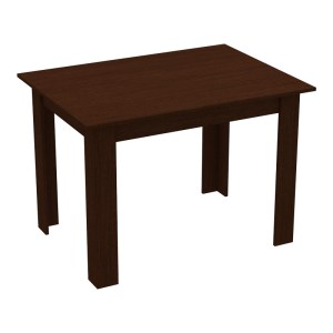 pak-361-000004 ΤΡΑΠΕΖΙ MANKA PAKOWORLD ΣΕ WENGE ΑΠΟΧΡΩΣΗ 110X80X77ΕΚ