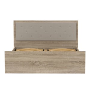 pak-361-000016-2 ΚΡΕΒΑΤΙ ΔΙΠΛΟ VITA PLUS PAKOWORLD ΣΕ SONOMA ΑΠΟΧΡΩΣΗ 160X200ΕΚ