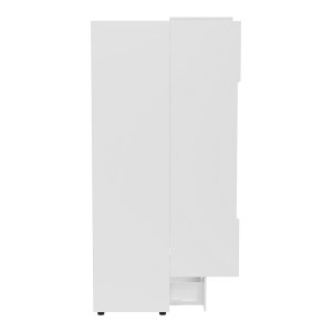 pak-361-000017-4 ΝΤΟΥΛΑΠΑ ΔΙΦΥΛΛΗ AFINA PAKOWORLD MDF ΣΕ ΛΕΥΚΗ GLOSSY ΑΠΟΧΡΩΣΗ 100X57X213ΕΚ
